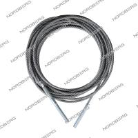 Трос для подъемника 4450 со шпилькой (1 шт) 13 235 мм NORDBERG 02-00009833 4450#wrope