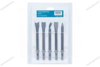 Набор насадок для пневмозубила, 5 шт с шестигранным хвостовиком np5905