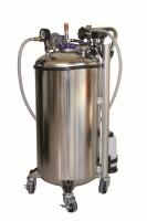 Установка для откачки топлива бензин/дизель из баков, пневмопривод, ёмкость 90 л., арт. 03.036.01