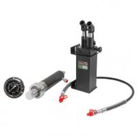 Цилиндр гидравлический для пресса 20т в комплекте со станцией гидравлической и манометром rf-0100-3w