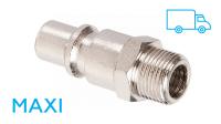 Переходник inch (Дюйм)папаinch (Дюйм) МАКСИ быстросъемный - резьба M3/8inch (Дюйм) npm23m