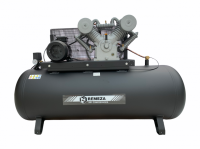 Компрессор поршневой 500.LT100-11,0 REMEZA (Белоруссия): 1700 л/мин., 10 бар, ресивер 500 л., 11 кВт, 380В, габариты без упак. 2000x615x1250 мм, 370 кг. сб4/ф-500.lt100-11,0