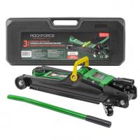 Домкрат подкатной гидравлический 3т низкопрофильный с резиновой накладкой(h min 85мм, h max 385мм),в кейсе rf-t825010r