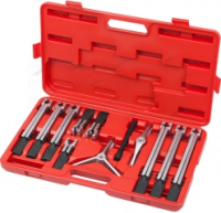 Съёмник подшипников, 2-х и 3-х захватный, кейс, 12 предметов мастак 104-12012c