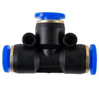 Фитинг T-образный, разъем D.8 (пластик) 0306022 0306022 0306022