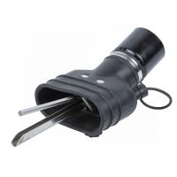 Насадка резиновая овальная с внутренней фиксацией на шланг D=90 мм an090dp