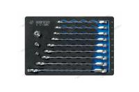 Набор трещоточных комбинированных ключей, ложемент, 12 предметов 9-10112mrv