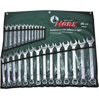 Набор комбинированных гаечных ключей Hans, 16626M nabor_kombinirovannykh_gaechnykh_klyuchey_hans_16626m