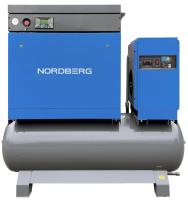 Компрессор винтовой, 11 кВт, 10 бар, 1550 л/мин, ресивер 410 л, осушитель ncb15rd