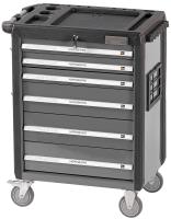Тележка инструментальная, 6 выдвижных ящиков, серая t6n(g)