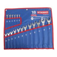 CS111018 Набор ключей комбинированных 18 предметов (8-32мм) cs111018