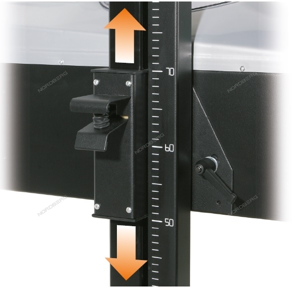 Тестер фар цифровой люксометр, плоская линза nordberg ntf2