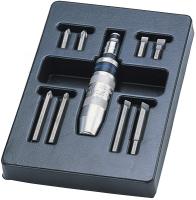 KING TONY Набор отвертка ударная 5/16inch (Дюйм) с принадлежностями, ложемент, 6 предметов 9-4128fr