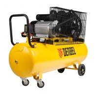 Компрессор воздушный рем. привод BCV2300/100, 2,3 кВт, 100 литров, 440 л/мин// Denzel 58111