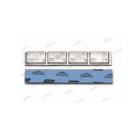 Самоклеющиеся балансировочные грузики 100г, 25шт. clipper 0065