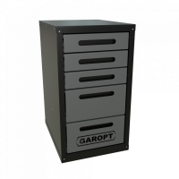 Тумба 5 ящиков для верстака GAROPT (СЕРАЯ) gty5.grey