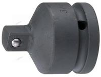 переходник ударный 3/4inch (Дюйм)>1/2inch (Дюйм) с шариковым фиксатором kingtony 6864p