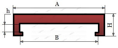 Накладка резиновая на домкрат подкатной, диам. 140 h22 1006