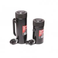 Цилиндр гидравлический с резьбовым штоком и гайкой для механической фиксации 10т (ход штока-100мм, Ø штока-45мм,общий Ø-68мм, L-194мм, 700bar) fk-yg10100ls