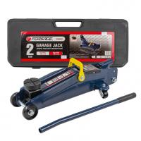 Домкрат подкатной гидравлический 2 т (h min 135мм, h max 385мм) с резиновой накладкой в кейсе f-th22001c кейс