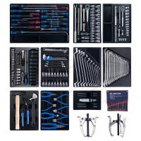 Набор инструментов для тележки, 10 ложементов, 204 предмета king tony 946-100mrd-mt