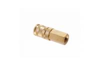 Разъем inch (Дюйм)мамаinch (Дюйм) быстросъемный - резьба F1/4inch (Дюйм), с фиксатором, латунь npf32b