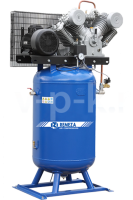 Компрессор поршневой вертикальный 270.LT100В REMEZA (Белоруссия): 1400 л/мин., 10 бар, ресивер 270 л., 7,5 кВт, 380В, габариты без упак. 1055х620х1860 мм, 286 кг. сб4/ф-270.lt100в