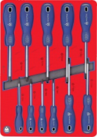 Набор отвёрток, шестигранников и TORX, ложемент, 27 предметов мастак 5-40627