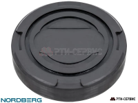 Опора резиновая на домкрат подкатной ø120 h28 1057