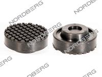 Накладка на домкрат резиновая nordberg 1005
