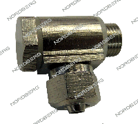 Переходник Ф6 цилиндра рабочего стола (металл) NORDBERG 4638 ct-y-0100007 (6000009)