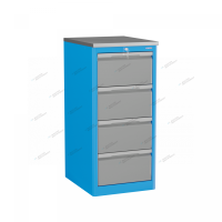 Тумба инструментальная Technic XL4 с оцинкованной накладкой