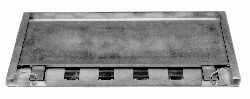 Задняя сдвижная пластина (1 шт), 1050 х 460 х 50мм, BEISSBARTH, 932 401 011 136611