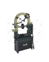 Стенд для правки автомобильных дисков Титан ALU Компакт (исполнение с эл. приводом) кс708-20 (ral7016)