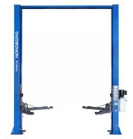 Подъемник двухстоечный 4 т, верхняя синхронизация, H=4 м, 380 В, синий n4120h1-4b_380