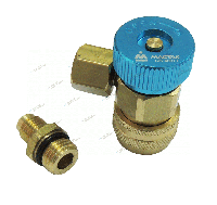 Муфта быстросъемная с вентилем, низкого давления, фреон R134a 105-40013