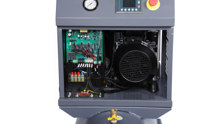 Компрессор винтовой, 5,5 кВт, 10 бар, 660 л/мин, ресивер 230 л ncf7,5r