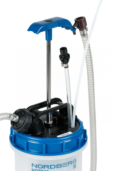 Установка для сбора масла с ручным приводом, 7,5 л no2308