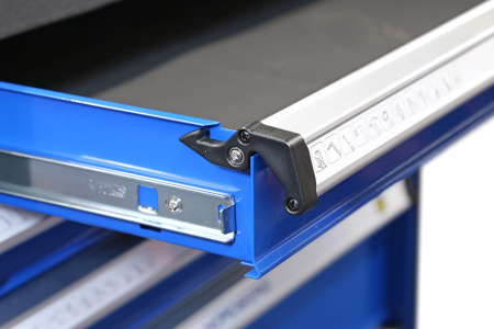 Тележка инструментальная, 7 выдвижных ящиков, синяя t7n(b)