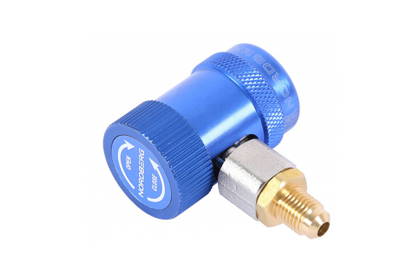 Муфта быстросъемная R134a низкое давление, синяя nfa8l
