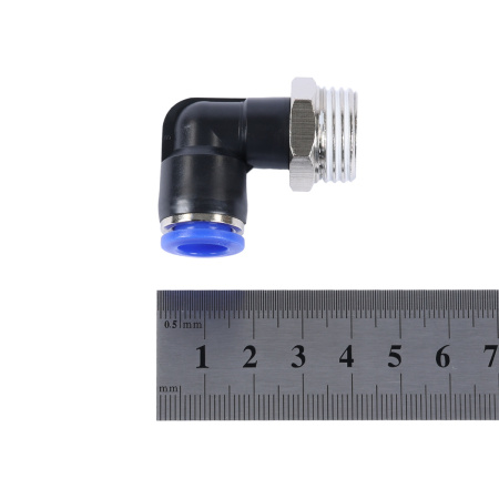 Фитинг угловой трубка 10 мм резьба 1/2inch (Дюйм) qpln10-04