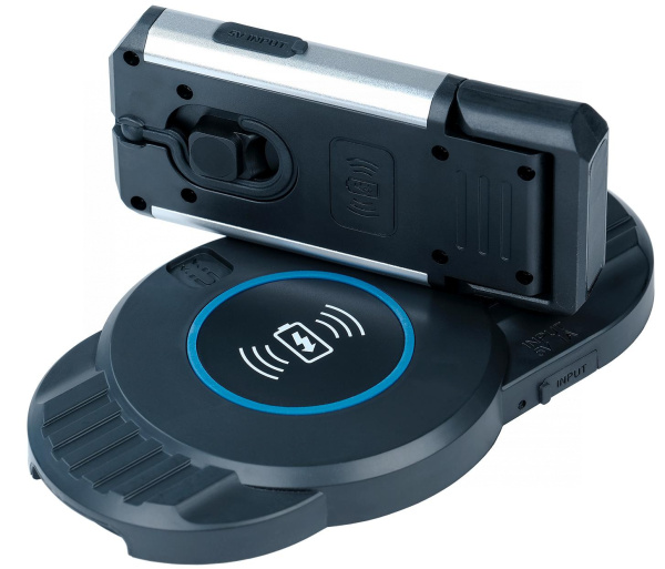 Фонарь светодиодный, аккумуляторный, с бесконтактным зарядным устройством 1920