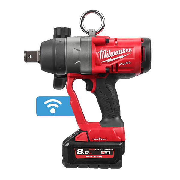 Аккумуляторный импульсный гайковерт M18 ONEFHIWF1-802X ONE-KEY FUEL 1', MILWAUKEE, 4933459733 198234