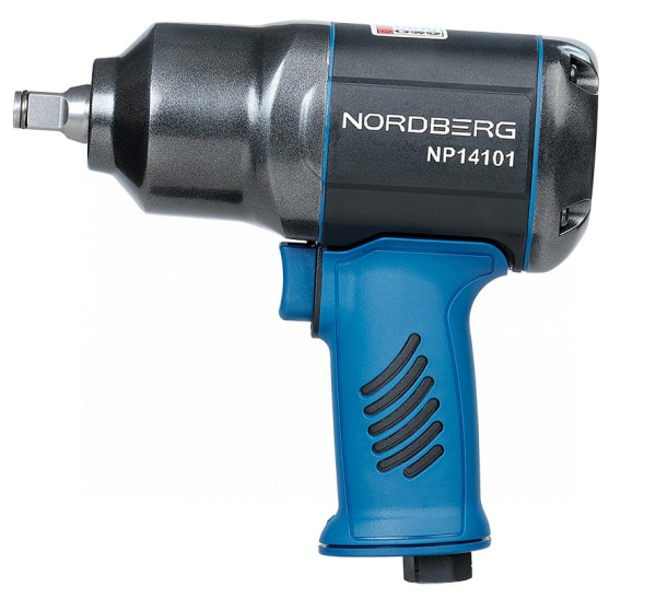Пневмогайковерт ударный 1/2inch (Дюйм), 1300 Нм, с глубокими головками в кейсе np14101k