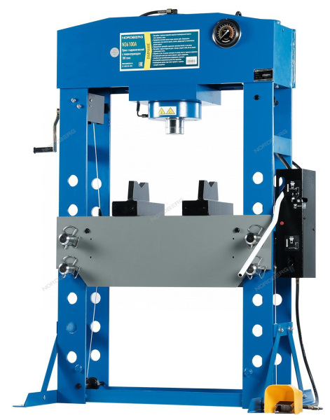 Гидравлический пресс, 100 т, пневмопривод n36100a