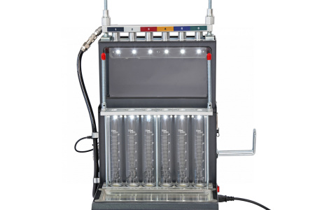 Установка для тестирования и очистки GDI и пьезофорсунок + камера визуального контроля распыла форсунок cma25ab+cmt1