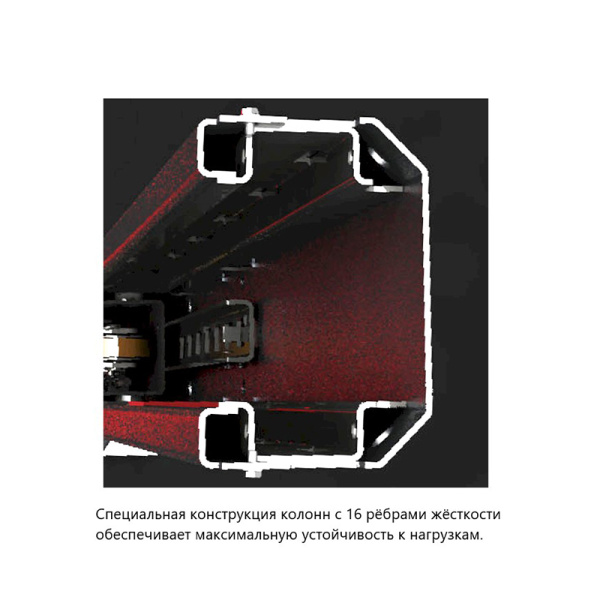 Подъемник двухстоечный электрогидравлический 4,5т, BRIGHT, ALPHA 45 200351