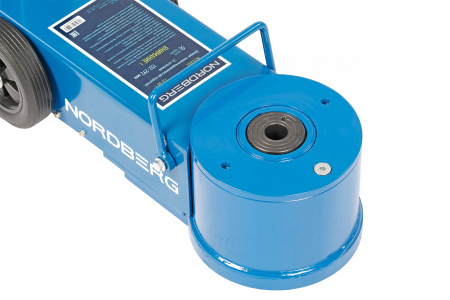 Домкрат пневмогидравлический подкатной двухштоковый, 15/30 т n33302