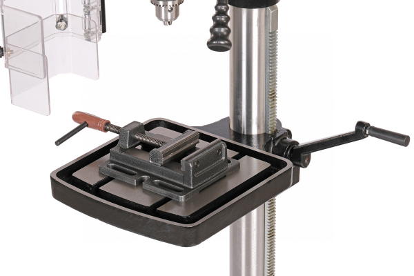 Станок сверлильный профессиональный (750 Вт, 25 мм, вариатор скорости, нарезание резьбы, тиски) nd25116pv