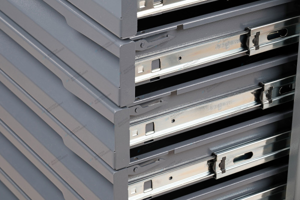 Тележка инструментальная, 7 выдвижных ящиков nt317 7012/7015